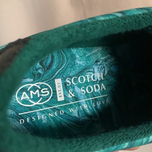 Scotch & Soda Marble Green Sneakers - Picture 10 of 10